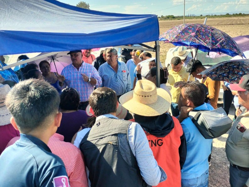 Liberan bloqueo en La Cuchilla: habitantes protestan por falta de agua