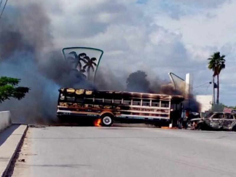 Liberan bloqueos en Matamoros tras detención de 