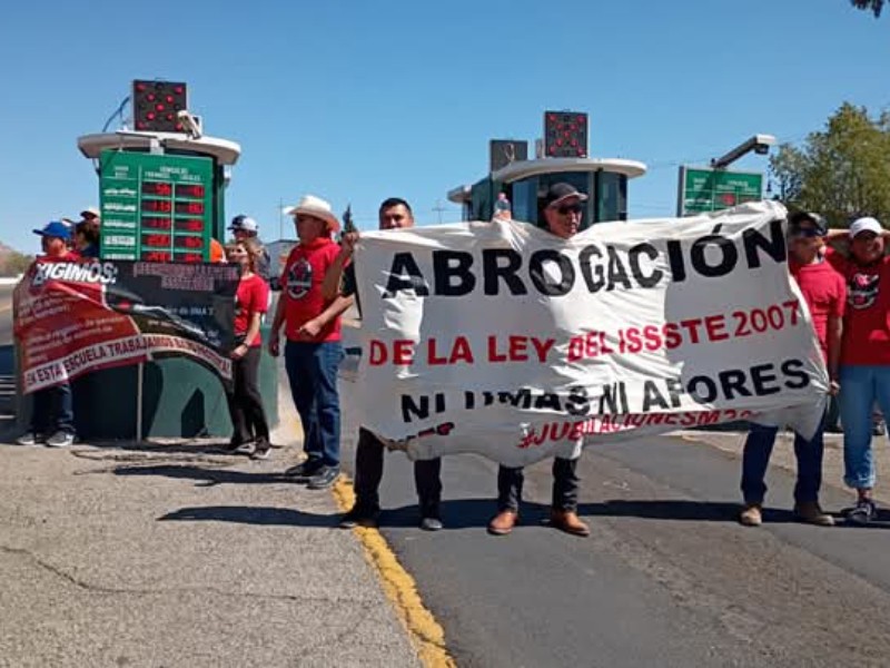 Liberan caseta de peaje en el corredor fiscal de Nogales