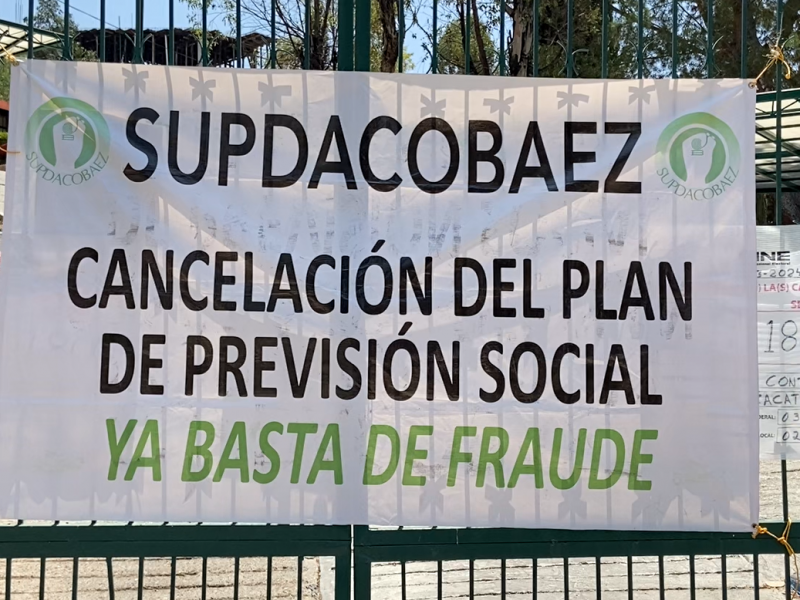 Liberan oficinas centrales del COBAEZ
