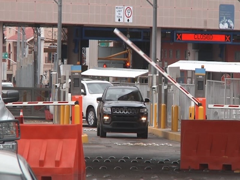 Libre tránsito hacia México por puertas internacionales de Nogales