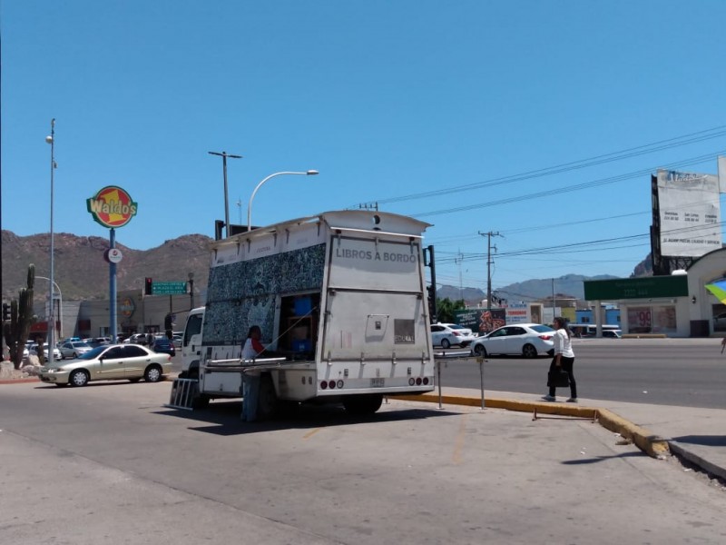 Librobús llega a Guaymas