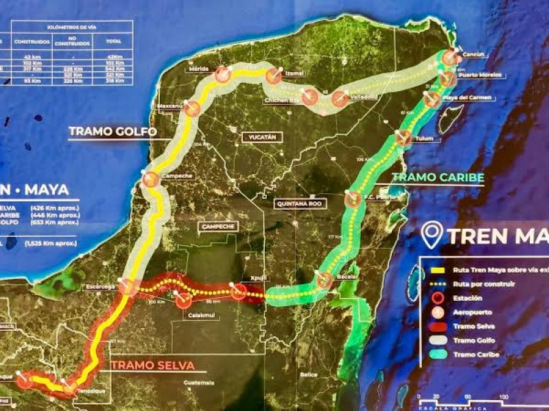 Licitación para Tren Maya saldrá en marzo: AMLO