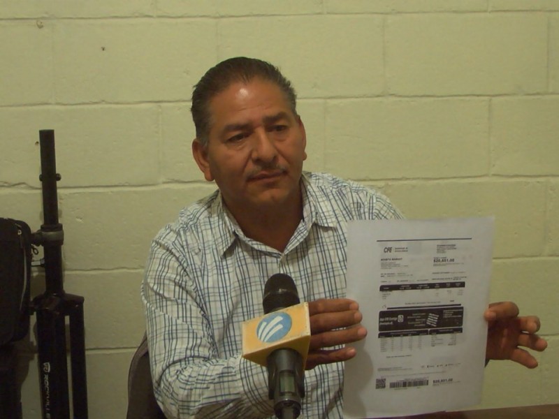Lider desmiente convenios con CFE en Nogales.