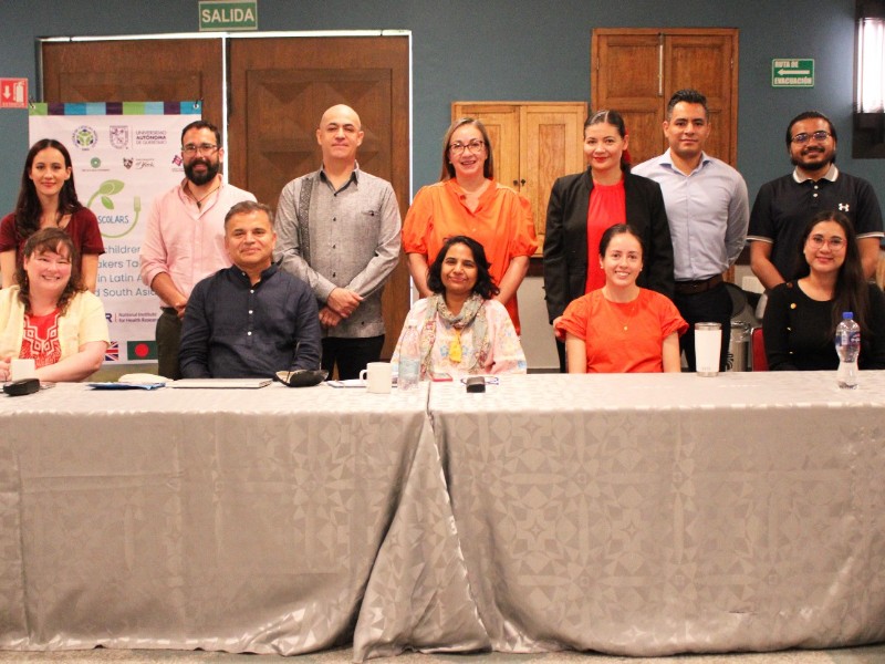 Lidera UAQ proyecto internacional  para prevenir obesidad infantil