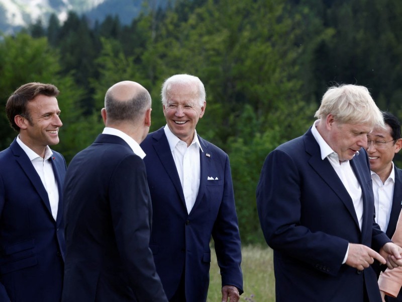 Lideres del G7 lanzan burla a Vladimir Putin