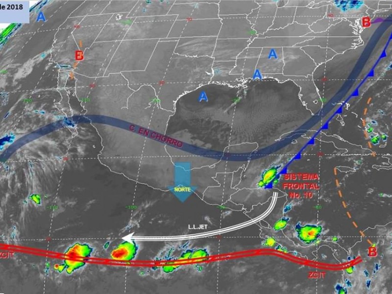 Ligera recuperación de la temperatura en Chiapas