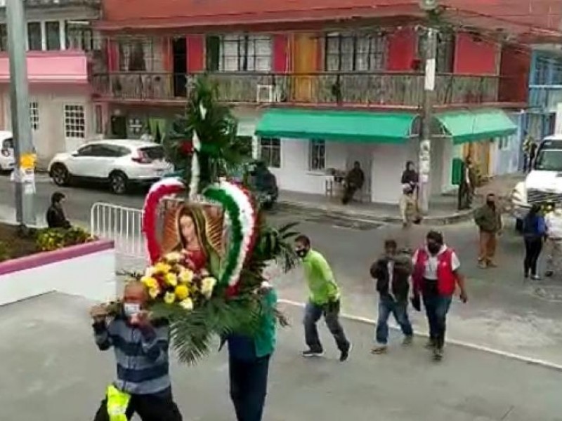 Limpia Pública en Xalapa realiza su tradicional peregrinación