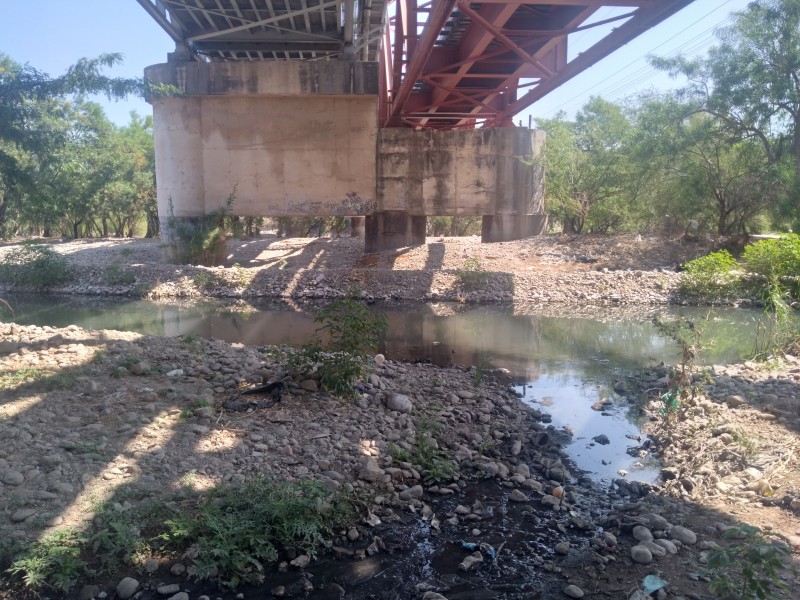 Limpian río de Tehuantepec como parte del programa Sembrando Vida