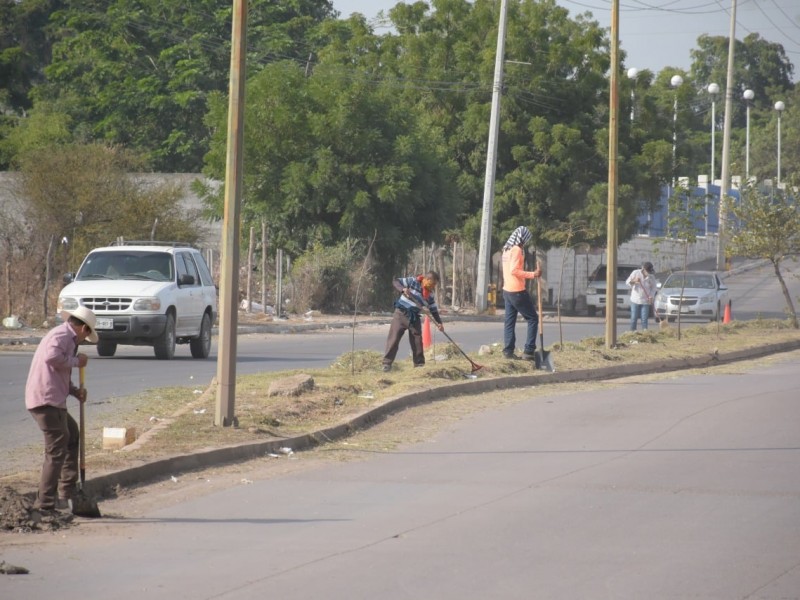 Limpiemos Culiacán llega al bulevar San Ángel