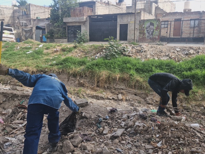 Limpieza de arroyos y canales en Zapopan al 95%