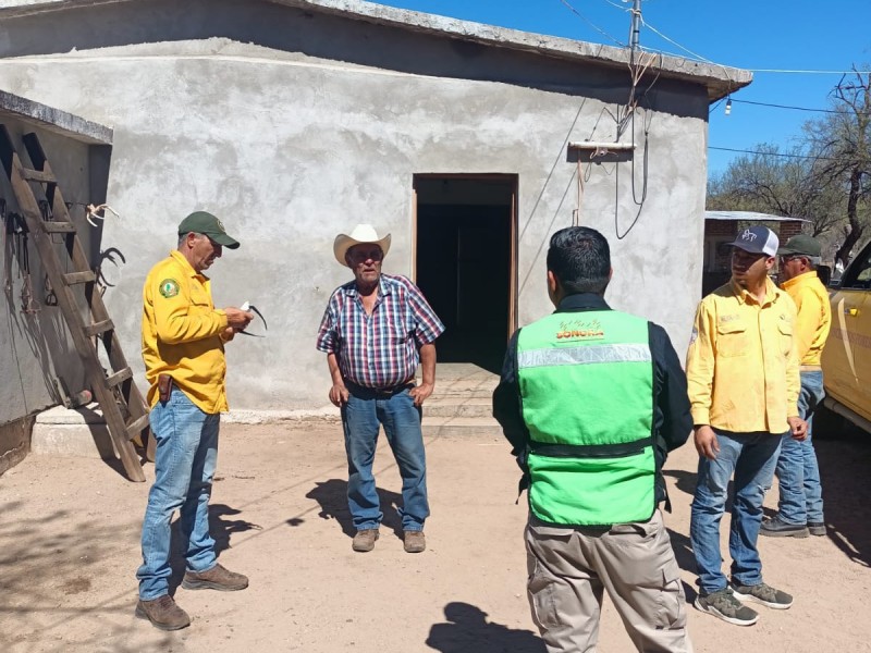 Liquidan al 100 por ciento incendio forestal en Suaqui Grande