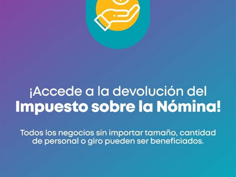 Lista devolución del Impuesto sobre la nómina