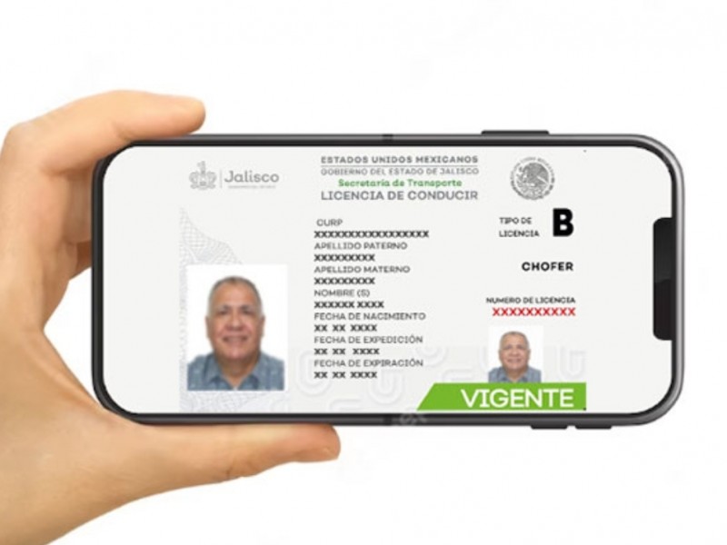 Lista la app para descargar la licencia digital de conducir