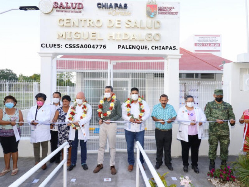 Lista reconversión del Centro de Salud Rural en Palenque