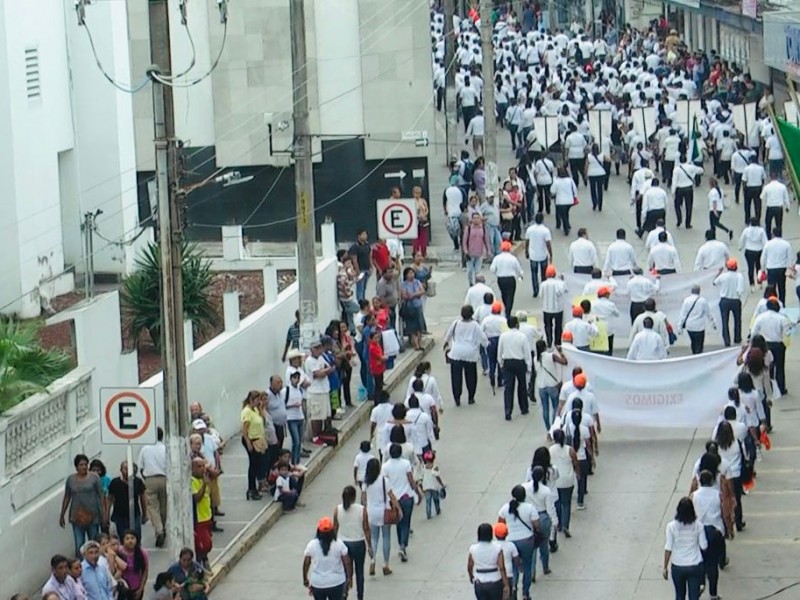 Listo el desfile por el Día del Trabajo en Tuxpan