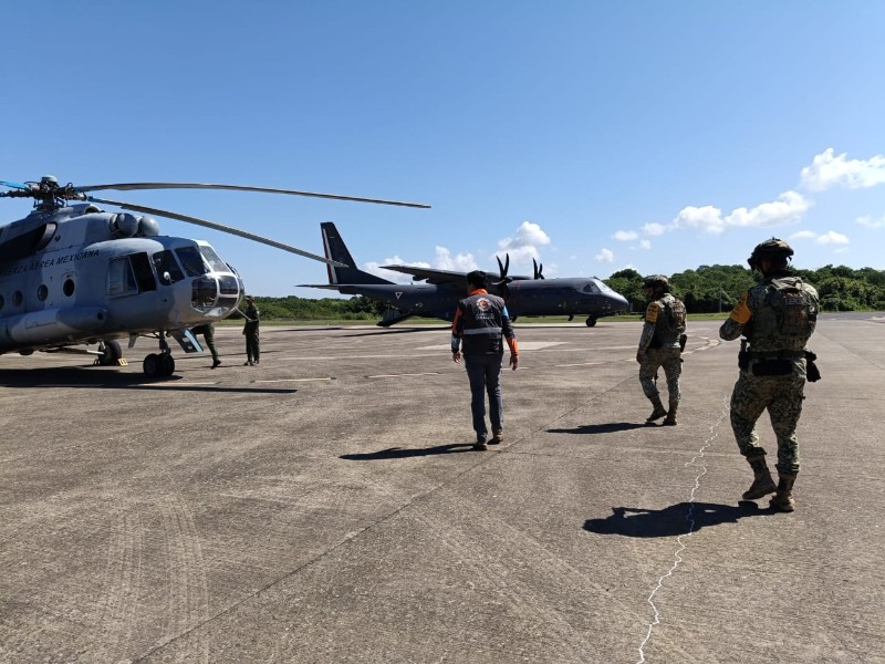 Listo el puente aéreo para atención en Ilamatlán y Zontecomatlán informan autoridades