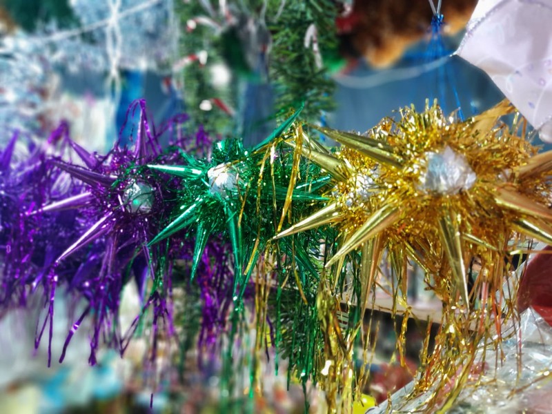 Listo el tradicional tianguis navideño de Serapio Rendón.