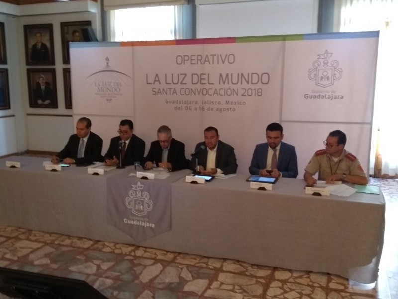 Listo operativo de Guadalajara para Santa Convocación