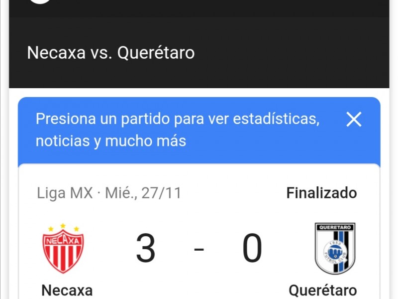 Listo operativo para Gallos Blancos va Necaxa