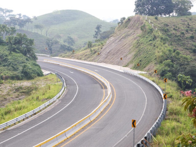 Listo tramo carretero Estación Chontalpa-Entronque Autopista las Choapas-Ocozocoautla