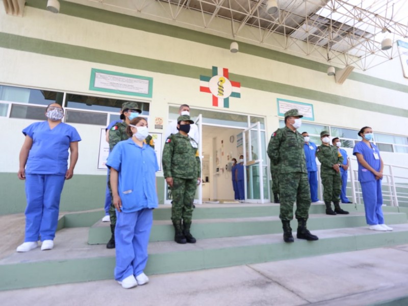 Listos hospitales COVID-19 de la SEDENA en EDOMEX