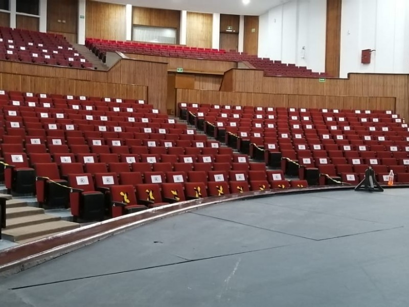 Listos los protocolos para reapertura del Teatro de la Ciudad