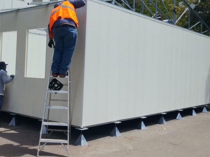 Listos para operar módulos de atención en Hospital General