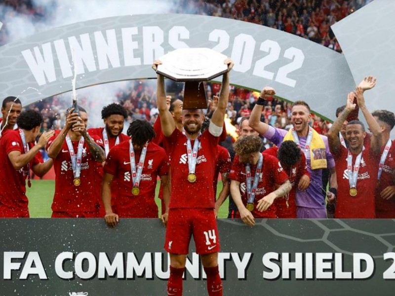 Liverpool ganó la Community Shield al Manchester City