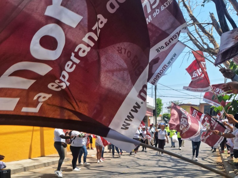 Llama Irma Leticia al voto masivo por Morena