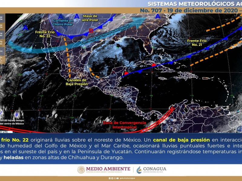 Llaman a extremar precauciones por frío intenso: bajan temperaturas