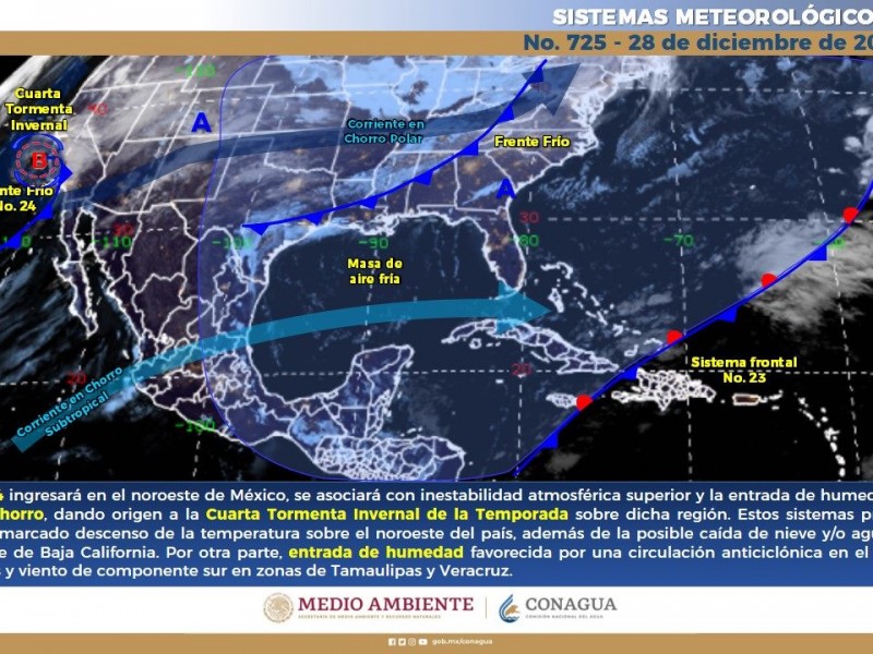 Llaman a extremar precauciones por frío intenso en Sonora