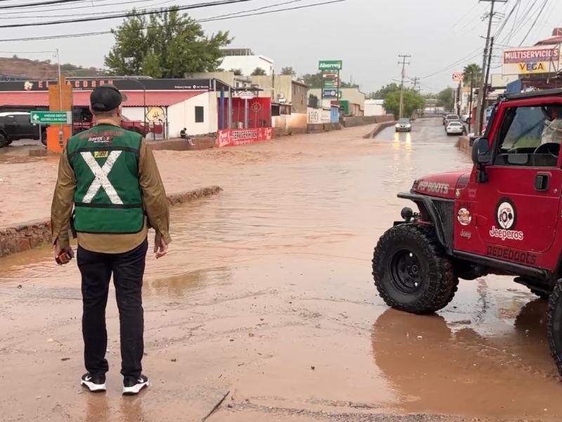 Llaman a extremar precauciones por tormentas en Sonora