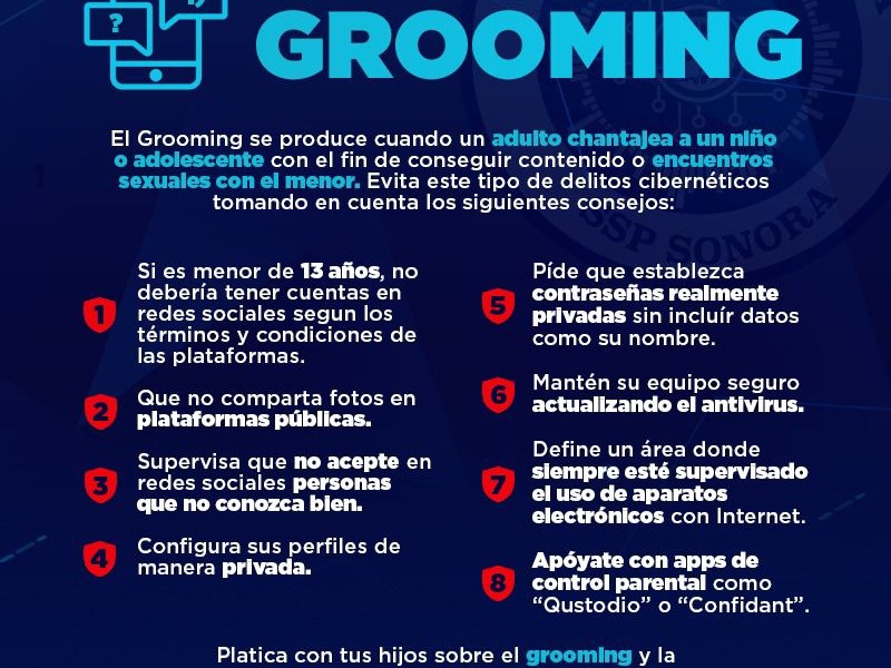 llaman a no caer en “Grooming”