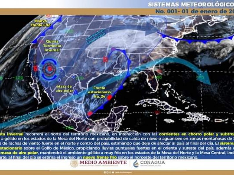 Llamar a extremar precauciones por frío intenso