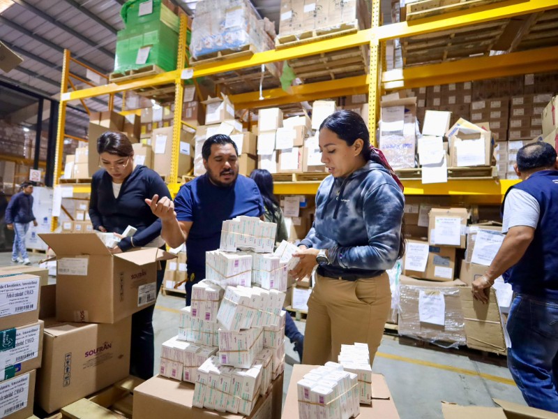 Llega a 85% abasto de medicamentos en unidades médicas: IMSS-Bienestar