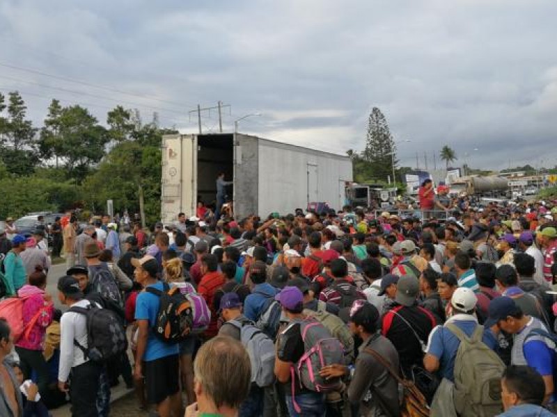 Llega a CDMX la segunda Caravana Migrante