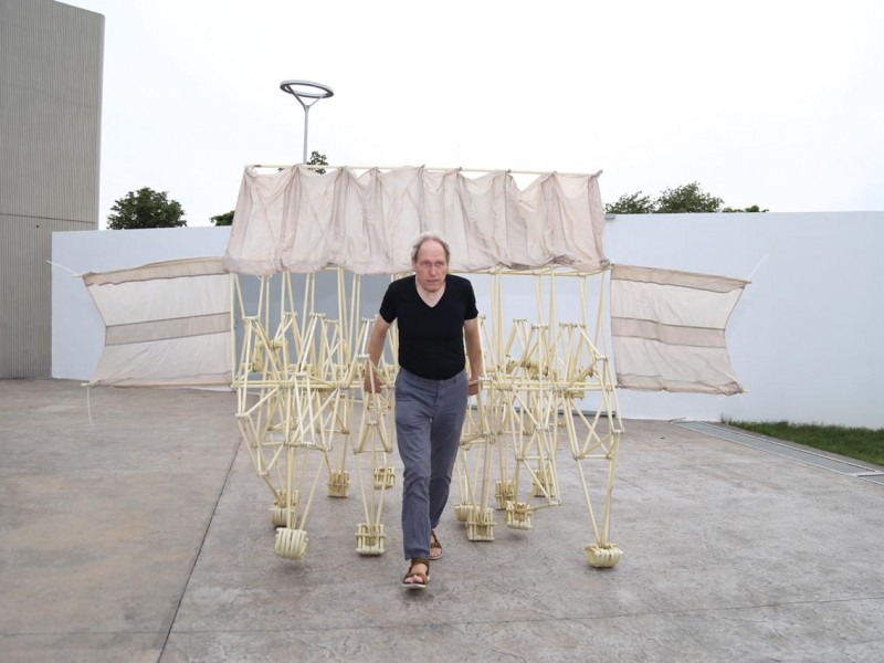 Llega a Mazatlán el artista Theo Jansen