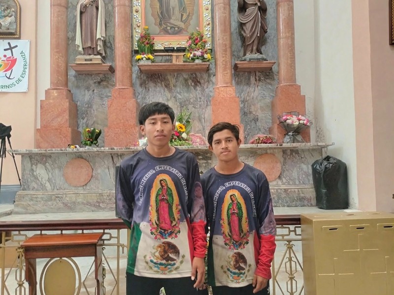 Llega a veracruz los primeros peregrinos guadalupanos