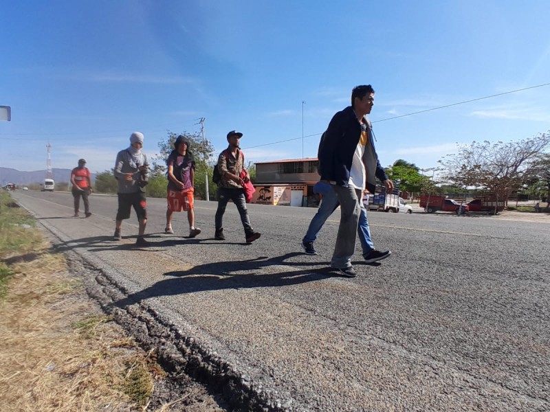 Llega Caravana ˝Éxodo de la Pobreza