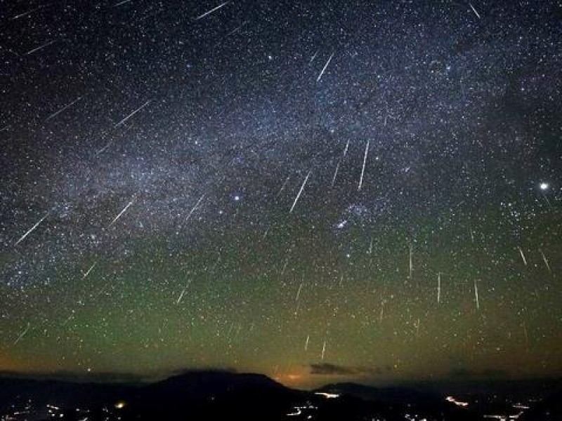 Llega la lluvia de estrellas más grande