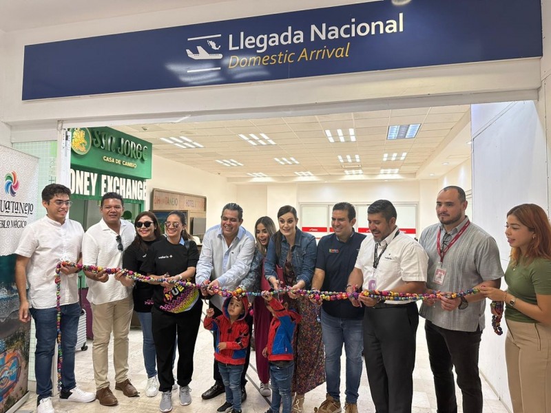 Llega nuevo vuelo de León a Ixtapa-Zihuatanejo