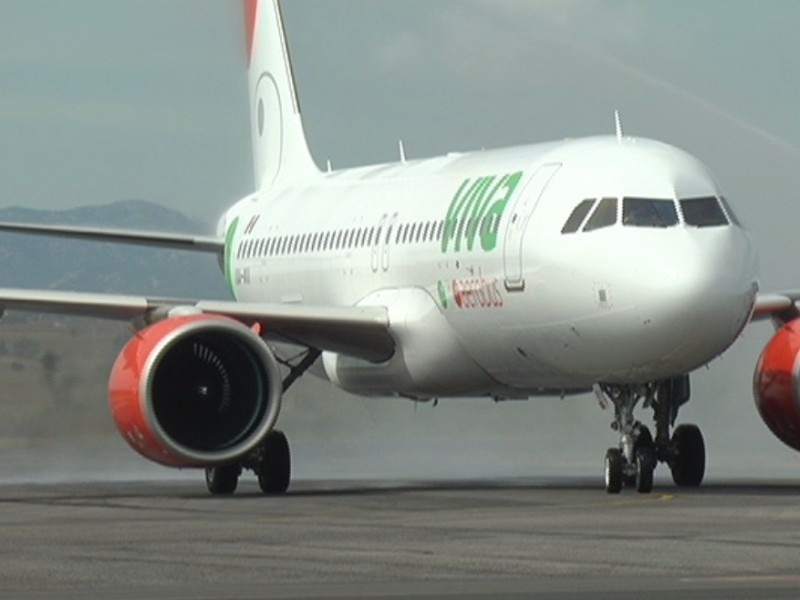 Llega primer vuelo de Viva Aerobus a Zacatecas