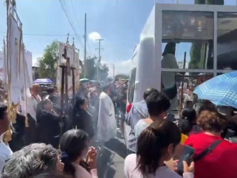 Llega reliquia de San Judas a Atlixco