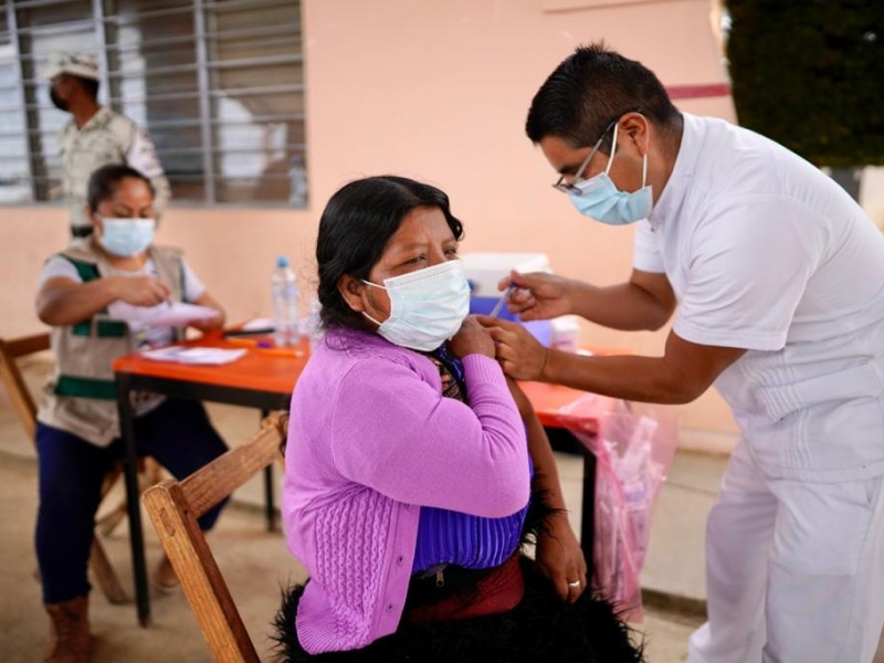Llega vacuna Anti Covid a San Juan Chamula