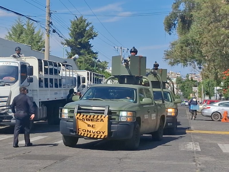 Llegan a Morelia elementos federales para arrancar el Plan Michoacán