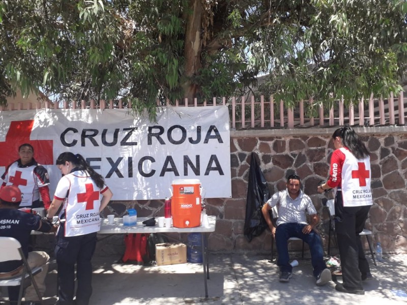 Llegan afectados por calor a CR