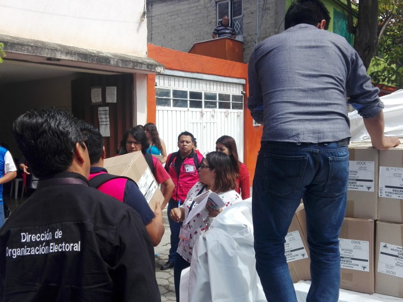 Llegan boletas para elegir gobernador al IEE Tehuacán