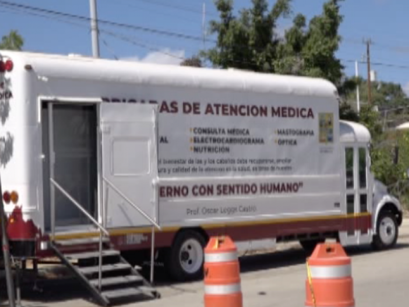 Llegan Brigadas Médicas a colonia Zacatal