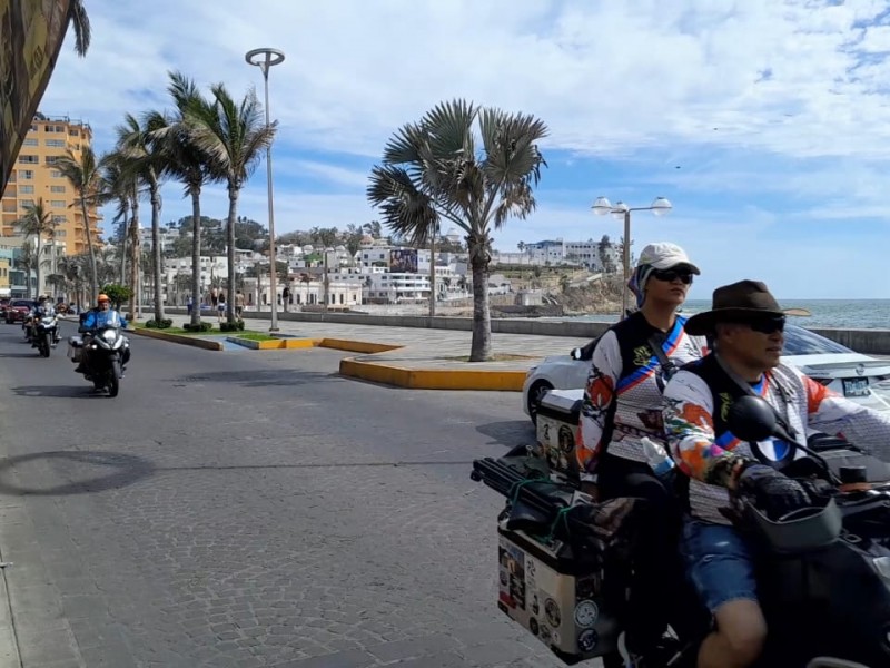 Llegan cientos de motoristas para la Semana de la Moto